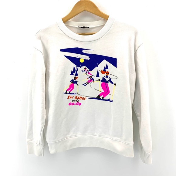 SOLD **** J. CREW SKI BABES SWEATSHIRT - Picture 5 of 5